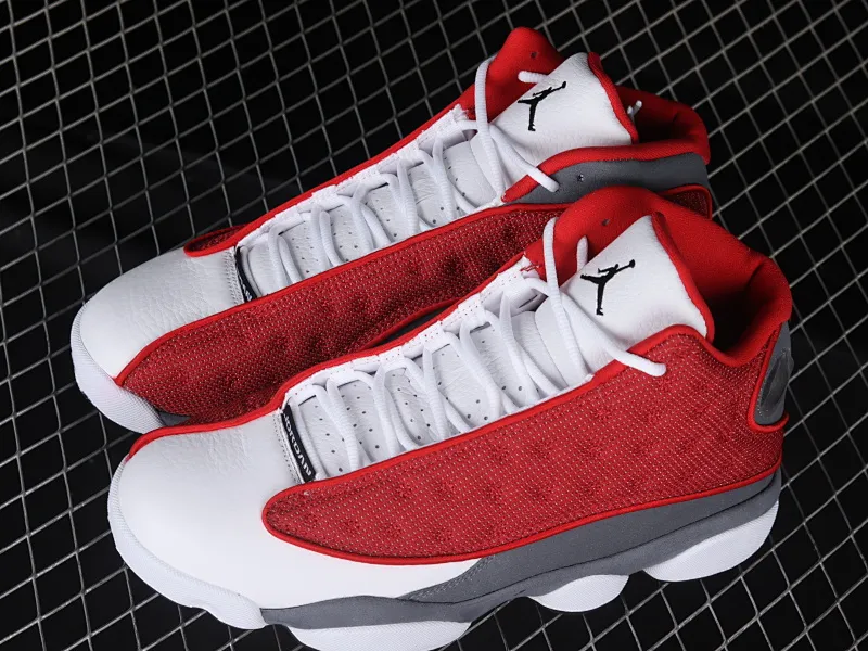 All categories Air Jordan Jordan series basketball shoes Air Jordan 13 pure original special price Air Jordan 13 Retro AJ13 white gray red 3M reflective DJ5982-600